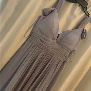 Lulus grey bridesmaid dress💫